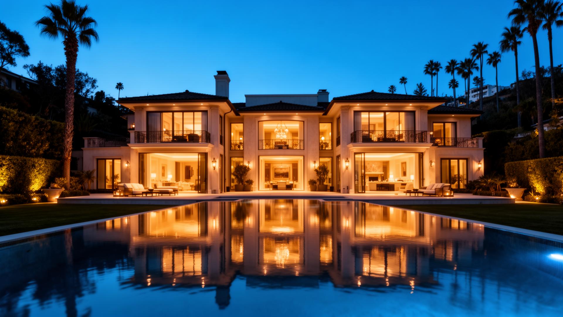 Luxury Beverly Hills mansion